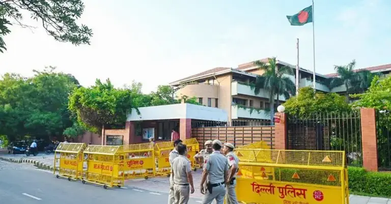 দিল্লিতে বাংলাদেশের হাইকমিশনার অফিস